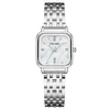 Zegarstka 2023 Nowe modne kobiety luksusowe zegarki damskie stal nierdzewna kwarcowa zegarek dla kobiet kwadratowy bransoletka zegarek renogio feminino 240423