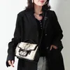 Сумки для плеча женская дизайнерская схема змея сумка с большим модным ретро -мессенджером повседневная тотация