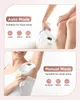 Epilator IPL Herenverwijdering 999900 Flitsen 17.6 J Veilige permanente pijnloze laser Epilator Face Body Arms Leg Traject voor mannen Women Home Gebruik D240424