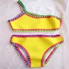 Sexig bikini baddräkt Summer Neoprene Beach Wear Surf Biquini Kvinnliga badkläder Tvådel brasiliansk baddräkt 240411