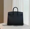 Femme designer Epsom Leather Hands Sac 7a en cuir authentique pur cire pure couture luxe français extérieur silverhpm3