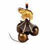 Decorative Figurines Selling Chinese Lucky Metal Pagoda Hanging Wind Chime Bell Feng Shui Brass Buddha Toad Spittor Elephant Fortune Home