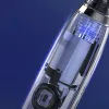 Zahnbürste tragbare elektrische Zahnbürste mit 3 Hochhöhenbürstenköpfen, letzten 180 Tage AA -Batterie mit Ultraschall Zahnbürsten
