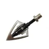 Darts 3 PCs caçando arco e flecha Broadheads 100 Garins Metal Arrow Head Point para esportes ao ar livre de arco ou besta