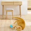 Steuerung Smart Cat Rolling Ball Toy wiederaufladbare Katzenspielzeugball Sportball Automatisch Moving Kätzchen Spielzeug Indoor Interactive Play Supplies