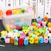 100 PCs Alfanumérico Treinamento Mão de Treinamento de Mão Matemática Baby Montessori Wooden Baby Toy