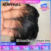 Verschlüsse wow Engel unsichtbar 13x4 Spitze Frontal nur mit Babyhaar Haare Remy Haannes Haar Schmelze Skins hd transparenter Spitzenverschluss nur