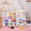 Kits Glenys 60 color esmalte de uñas Glue semi de inmersión permanente gel ultravioleta LED salón de uñas Arte Aprendizaje Conjunto de aprendizaje al por mayor 15 ml