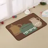 Mattor matta 2-stycken icke-halkköksmatta gummi backing Doormat Runner Set Specification (19x59 tum 19x31 tum)