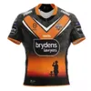 Nrl22 South Sydney West Tigers Indigenous Edition Home Away Short Sleeved Embroidered Rugby Jersey