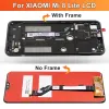 Skärmar skärm för Xiaomi Mi 8 Lite M1808D2TG LCD Display Pekskärm Digitizer med ram för Xiaomi Mi 8 Youth / MI 8x Ersättare