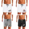 Praia 2023 shorts Quick Dry Car Teddy Bear Prinha mens Siwmwear