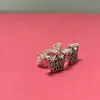 Autentisk 925 Sterling Silver Magic Crown Stud örhängen för örhängen Stud Smycken 297127CZ Fashion Presentörhängen