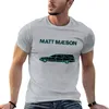 Polos masculins Mamaeson Le corbillard Premium T-shirt coréen mode T-shirts drôles Shirt Man noir pour hommes