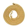 Kettingen 5mm Miami Cuban Link Chain ketting Mannen Goud roestvrij staal choker heren hiphop sieraden cadeau drop levering kettingen hangers dhrit