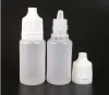 ボトル100pcs/lot 2ml 3ml 5ml 10ml 15ml 20ml 30ml 50mlドロッパーボトルhdpe材料空のプラスチックスクイーズ可能な眼液液ドロッパー