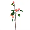 Decorative Flowers Simulated Small Apple Branches With Leaves And Fruit Decorations Symbolizing Safety Berries Home Decor