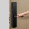 Controle Xiaomi Smart Door Lock E20 Versão Wi -Fi Home Impressão Formulada Bloqueio de Senha Bloqueio Antitheft Door da porta Smart Electronic Lock App App