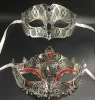 Metal Filigree Rhingestone Venetian Masquerade Couple Masque Paire Ball Événement de mariage Masque Masque Lot Costume Men Femmes 2024424