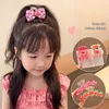 Haaraccessoires nieuwe kinderen schattige kleuren cartoon boog haar klauwen haarspelden meisjes fruit hart bloem acryl klauwen clips kinderen haaraccessoires