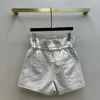 Women's Shorts 2024 Clothing With Wide Waistband And Drawstring Design Spring Summer 405