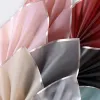 20pcs Lot Golden Border Rose Blumenpapier Papier koreanischer Stil Semitranparente Geschenkverpackung Florist Blumenstrauß