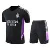 Soccer Jerseys Men's Tracksstans Real Madrid Training Jersey Short à manches adultes Sports de football pré-match