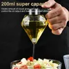 Diamantformad glas honungsdispenser med stativ 200 ml stor kapacitet oljedispenser multifunktionell oljeflaska vinäger och sås 240420