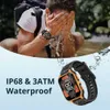 ساعة Wristwatches Colmi P73 1.9 في الهواء الطلق العسكرية الذكية الساعات Men Bluetooth Call Smartwatch لـ Xiaomi Android IOS IP68 Waterproof Fitness Watch 240423