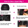 Wigs Body Wave U Part Wig 30 Inch Glueless Human Hair Wigs For Women Brazilian Hair Wavy U Part 150% Density Natural Black Cheap Wig