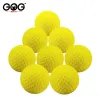 Balls 20 pcs/bag Bright Color Light Indoor Outdoor Training Practice Golf Sports Elastic PU Foam Balls dropship