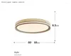 Éclairage de plafond Geovancy Round lampe simple Lampes de chambre modernes Décoration de la maison LED LED lampe.JAD-416-60