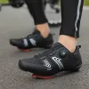 Schoeisel 2023 Nieuwe kleurrijke schoenen met vergrendelingsschoenen fietsen schoenen Road Riding Shoes Men Cleat Road Dirt Bike Sneakers