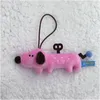 Couchettes en peluche dessin animé Couleur mignonne dopamine chiot p pendentif portefeuille poupée fille fille coeur sac enfant childrens dhs / ups drop accoux toys g dhbbz