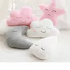 Nice en peluche nuage lune étoile Raindrop moelleuse oreiller coussin doux coussin toys en peluche pour enfants