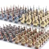 Blocks WW2 Military MOC War Scene Sentinel Tower Kit Building Blocks Array Army Soviet US Soldier Figures Bricks Doll Kids Toys Gifts