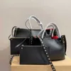 Sac fourre-tout haute définition Rivet zéro portefeuille weuote shopping maman one crossbody grandes femmes