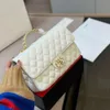 Shops Sell High Quality Bag for Womens Crossbody in 2024 New Fashionable and Versatile Shoulder Classic Diamond Grid Chain Large Capacity Commuting