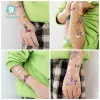 Tattoos 12pcs Dinosaur Unicorn Tattoo Sticker Child Child Bronzing Tattoo Tathoo Body Tatoo para crianças Tattoo fofo Tattoo