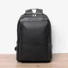 School Bags Fashion Cow Genuine Leather Men Backpack Real Natural Student Backpacks Boy Large Computer Laptop Bag