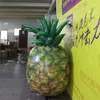 Groothandel gele opblaasbare ballonananas met strip voor advertentie opblaasbare evenementenstadium decoratie