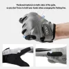 Accessories Noeby Fishing Gloves Nonslip Full Finger Outdoor Sun Protection AntiUV Cycling Running Gloves Men Women Tackle Fishing Tools