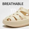 Sandals UTUNE Roman Sandals For Boys Girls Summer Children Beach Shoes Kids 4~12Y Non-slip Outdoor Slippers Breathable EVA Soft 240423