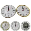 Clocks Accessories Movement Quartz Clock Insert Replacement Roman Numerals Silent Brown Compact DIY Precision Brand High Quality