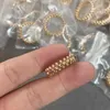 Beliebtes und cooles hochwertiges Unisex-goldplattiertem neuer Bullet Head Ring CNC Hochwertige Mode Hot Selling mit Carrtiraa Originalringen