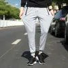 Pantalon masculin 2024 pantalon de marque lâche de grande taille décontractée pour un pantalon de coton pur chaud mâle