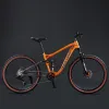 Cykel 26 tum mjuk svans Mountain Bike Aluminumlegering Interjustering 24 tum längdland DH -cykel 10 Speed ​​Racing Bike Wheelset