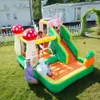 Kid Inflatable Jump Castle Bounce House Indoor Toys Outdoor Jumping Jumper Kids Party Entertainment Bouncer Slide Combo Backyard Yard Game Play Rabbit Playhouse