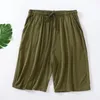 Pantaloncini da uomo Summer Modal Summer Quarter a casa Pantaloni per dormire casual Beach