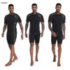 Homens feminino1.5mm3mm CRSC neoprene roupas de mergulho dividido curto shorts de mergulho Mergulhando Protection Sun Protect